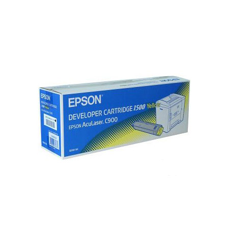Epson Standard Capacity C13S0155 Yellow Toner Cartridge, 1.5K