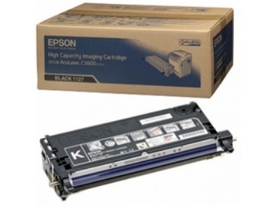 Epson C13S051127 Black Toner Cartridge, 9.5K