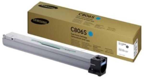 Cyan Samsung CLT-C806S Toner Cartridge (SS553A) Printer Cartridge
