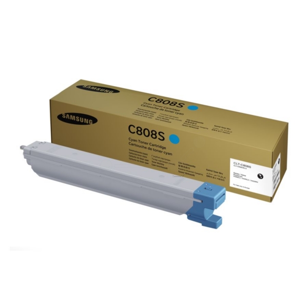Cyan Samsung CLT-C808S Toner Cartridge (SS560A) Printer Cartridge