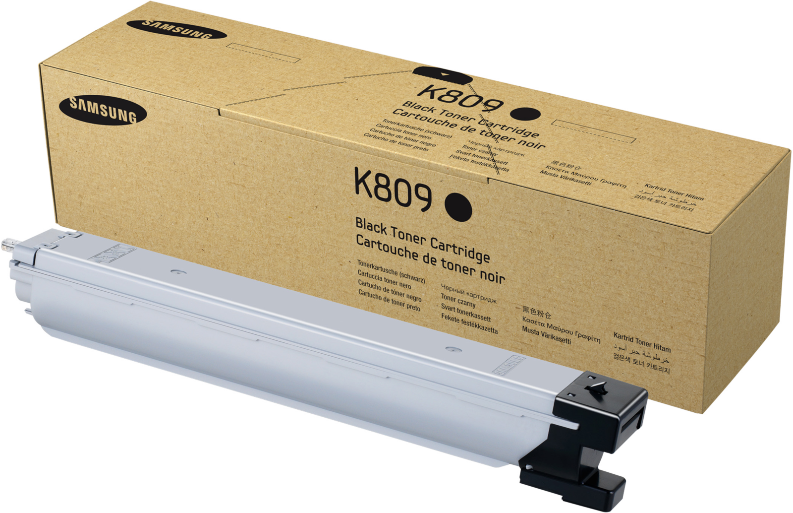 Black Samsung K809 Toner Cartridge - CLT-K809S, 20K Page Yield