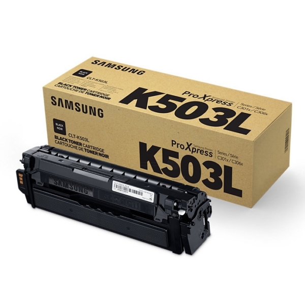 Black Samsung CLT-K503L Toner Cartridge (SU147A) Printer Cartridge