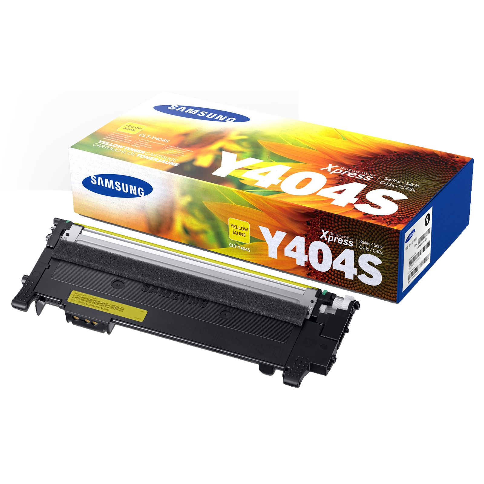 Yellow Samsung CLT-Y404S Toner Cartridge (SU444A) Printer Cartridge