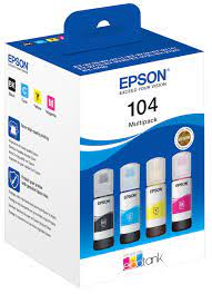 Epson 104 Multipack Ecotank Ink Bottles - T00P640
