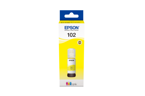Epson 102 Ecotank Yellow Ink Bottle - T03R4