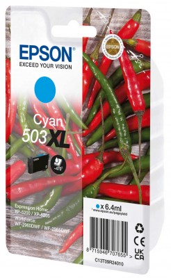 High Capacity Cyan Epson 503XL Ink Cartridge - T09R240