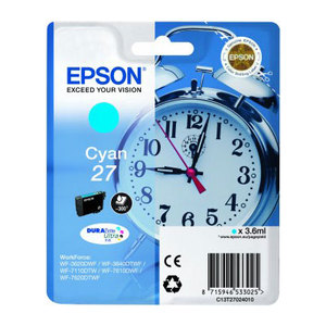 Cyan Epson 27 Ink Cartridge T2702 Printer Cartridge