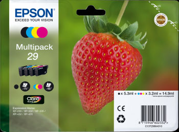 Multi Colour Epson 29 Ink Cartridge (T2986) Printer Cartridge