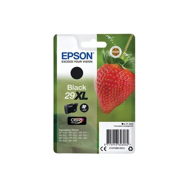 Black Epson 29XL Ink Cartridge (T2991) Printer Cartridge