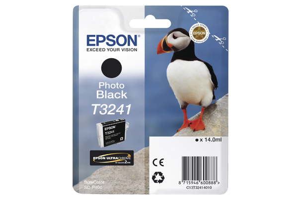 Black Epson T3241 Ink Cartridge (T3241) Printer Cartridge