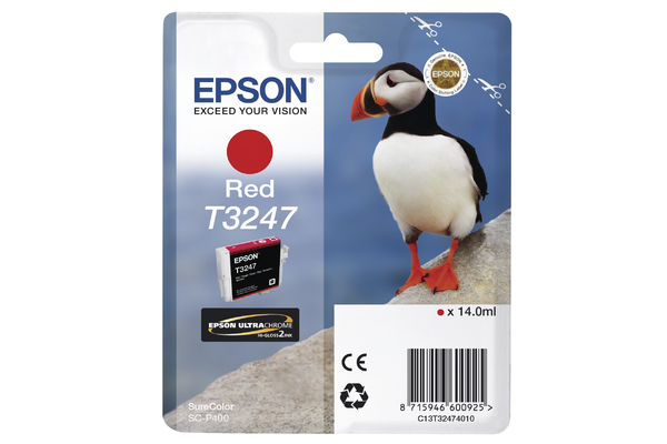 Red Epson T3247 Ink Cartridge (T3247) Printer Cartridge