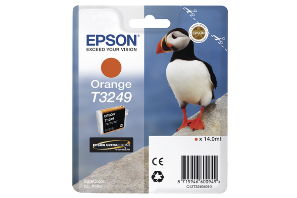 Orange Epson T3249 Ink Cartridge (T3249) Printer Cartridge