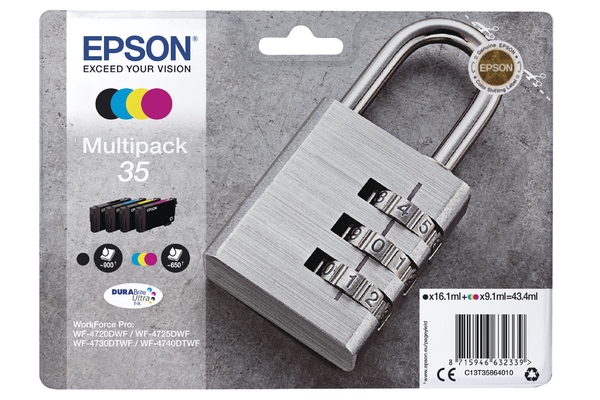 Multipack Epson 35 Ink Cartridge (T3586) Printer Cartridge