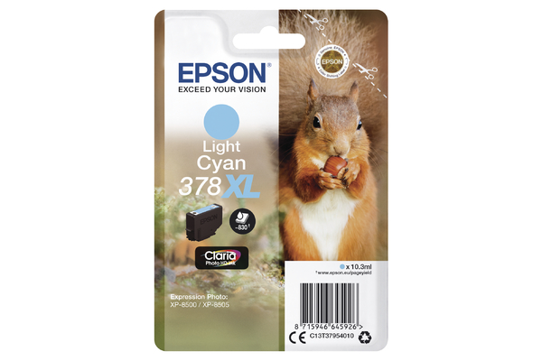 Light Cyan Epson 378XL Ink Cartridge (T3795) Printer Cartridge