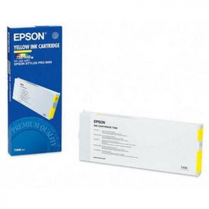 Yellow Epson T408 Ink Cartridge (C13T408011) Printer Cartridge