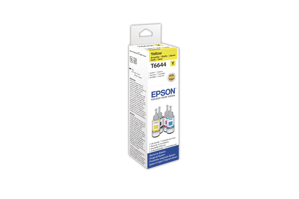 Yellow Epson 664 Ink Cartridge (T6644) Printer Cartridge