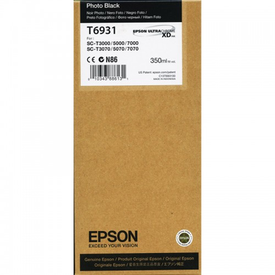 Photo Black Epson T6931 Ink Cartridge (C13T693100) Printer Cartridge