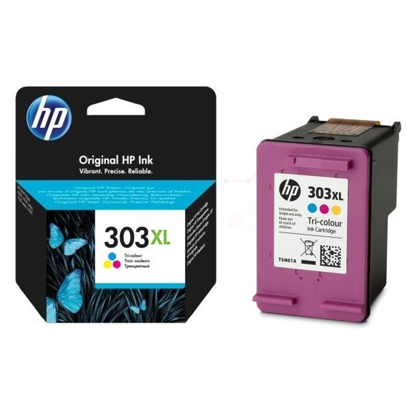 Tri Colour HP 303XL Ink Cartridge (T6N03AE) Printer Cartridge