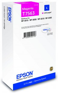 Magenta Epson T7563 Ink Cartridge (C13T756340) Printer Cartridge