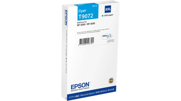 Cyan Epson T9702 XXL Ink Cartridge (C13T970240) Printer Cartridge