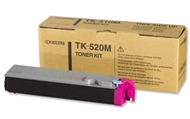 Magenta Kyocera TK-520M Toner Cartridge (TK520M) Printer Cartridge