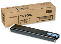 Cyan Kyocera TK-800C Toner Cartridge (TK800C) Printer Cartridge