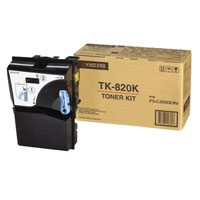 Black Kyocera TK-820K Toner Cartridge (TK820K) Printer Cartridge