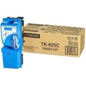 Cyan Kyocera TK-825C Toner Cartridge (TK825C) Printer Cartridge