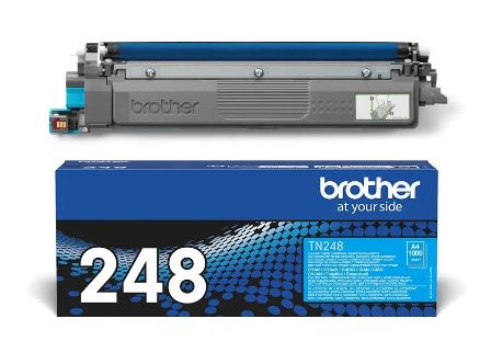 Cyan Brother TN-248C Toner Cartridge (TN248C) Printer Cartridge