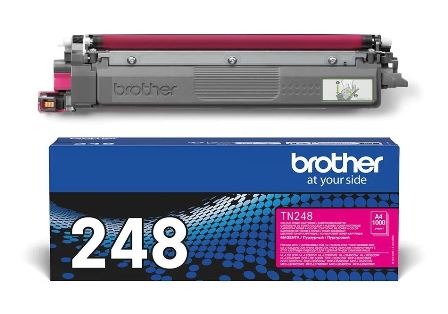Magenta Brother TN-248M Toner Cartridge (TN248M) Printer Cartridge