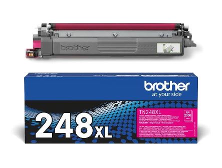 Magenta Brother TN-248XLM High Capacity Toner Cartridge (TN248XLM) Printer Cartridge