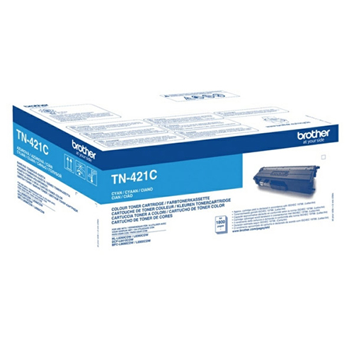 Cyan Brother TN-421C Toner Cartridge (TN421C) Printer Cartridge