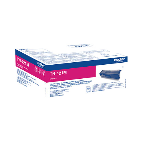 Magenta Brother TN-421M Toner Cartridge (TN421M) Printer Cartridge