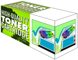 Standard Capacity Compatible HP 415A Cyan Toner Cartridge