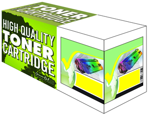 Standard Capacity Compatible HP 415A Yellow Toner Cartridge