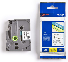 Brother INT L (SUPPLIES) TZE221 TZE221 Black On White for TZ