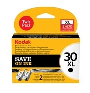 Kodak No 30XL Pigment Twin Black Ink Cartridges - 3958048