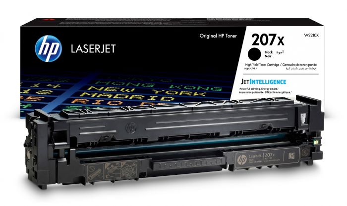 HP 207X High Capacity Black Toner Cartridge, 3.150 Page Yield