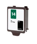 Alphajet Replacement Black Ink Cartridge (Alternative to HP No 14, C5011D)