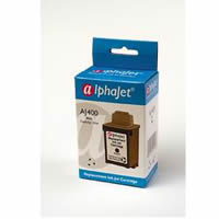 Alphajet RL400 Replacement Black Ink Cartridge for Lexmark 13400HC