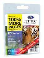 Jettec Multipack CMYK Ink Cartridges for LC985 Multi Pack