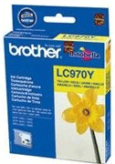 Brother LC-970Y Yellow Ink Cartridge