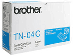 Cyan Brother TN-04C Toner Cartridge (TN04C) Printer Cartridge