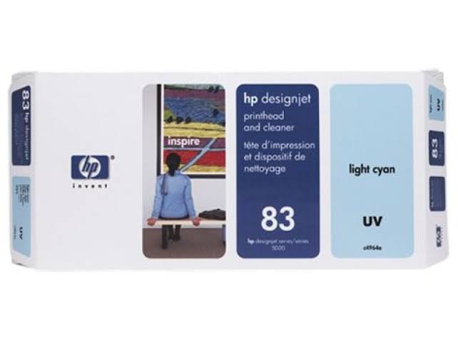 HP 83 Light Cyan DesignJet UV Ink Cartridge C4944A
