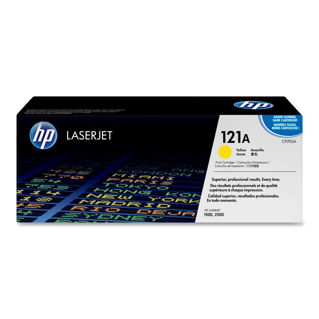 HP C9702A Yellow (121A) Toner Cartridge