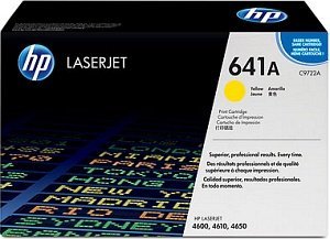 HP C9722A Yellow (641A) Cartridge
