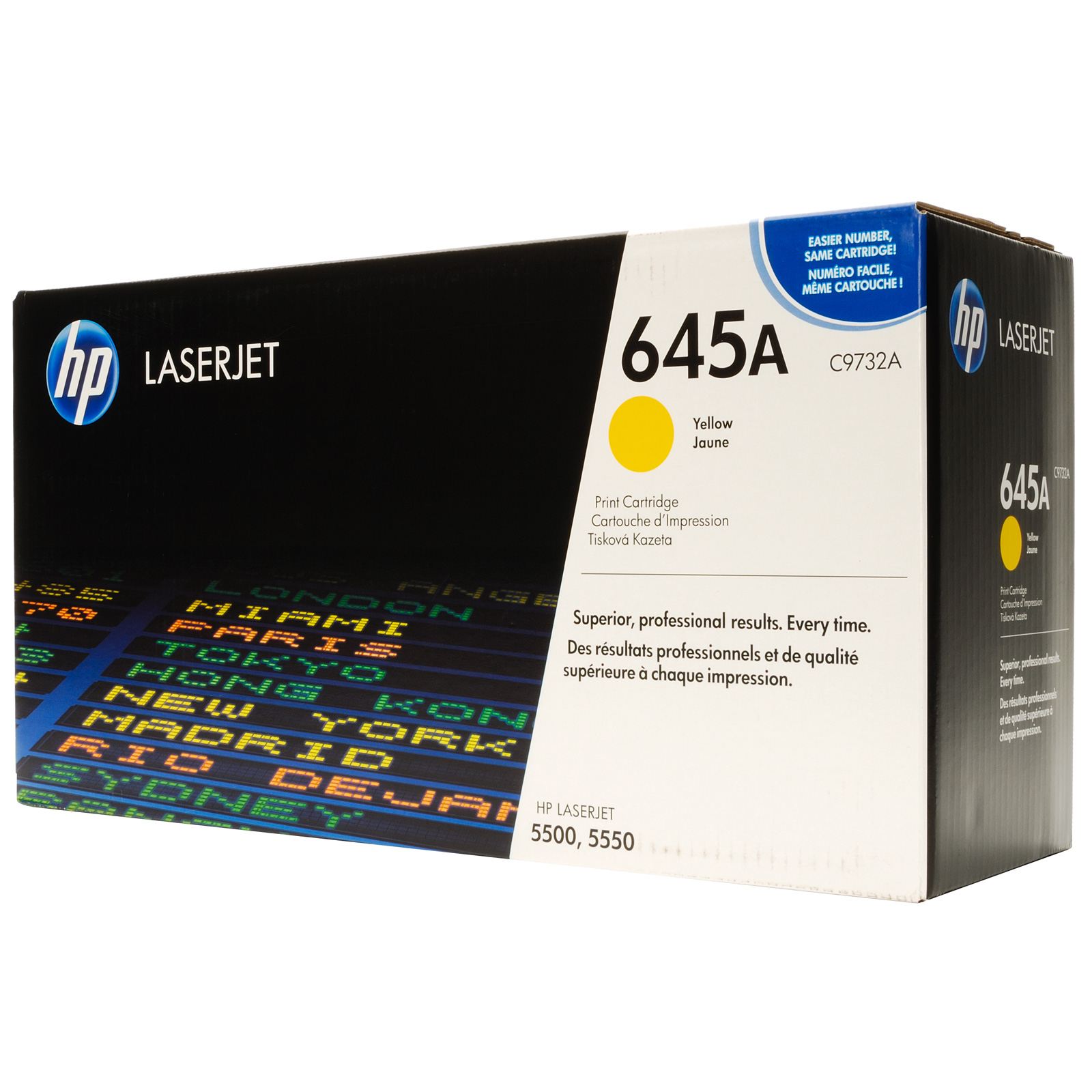 HP C9732A Yellow (645A) Toner Cartridge