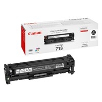 Canon 718BK Black Laser Toner Cartridge - 2662B002AA