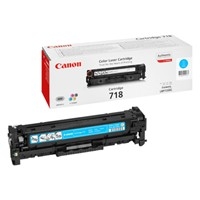 Canon 718C Cyan Laser Toner Cartridge - 2661B002AA