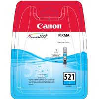 Canon CLI-521 Cyan Ink Cartridge (521C) - CLI-521 C - 2934B001